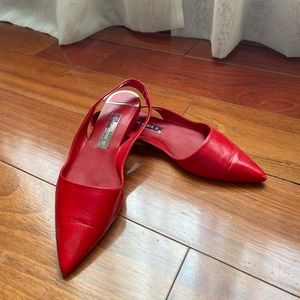 Zara - Slingback Flats 🌺